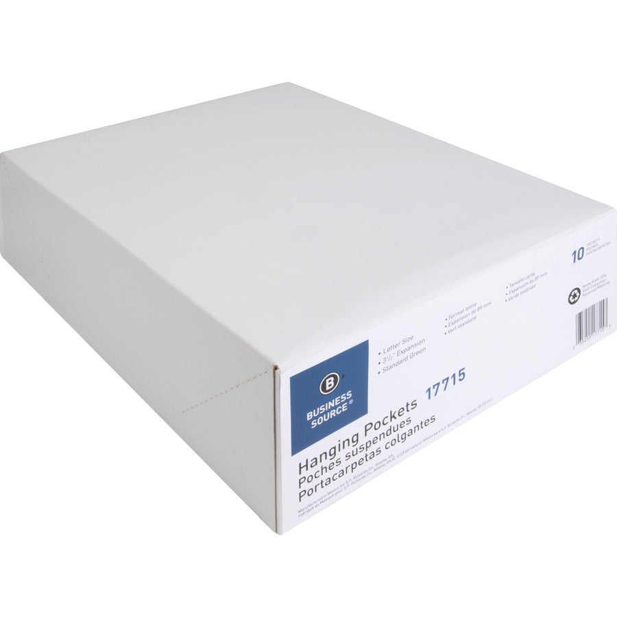 Business Source Letter Recycled File Pocket (17715)