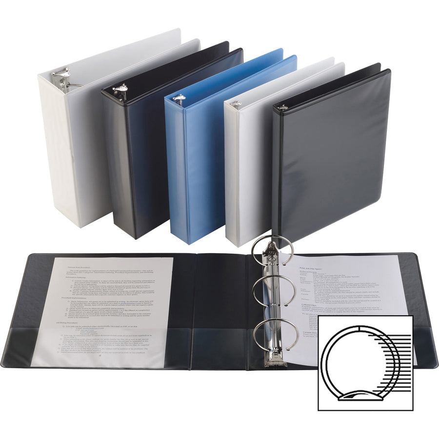 Business Source Round-ring View Binder (19602)