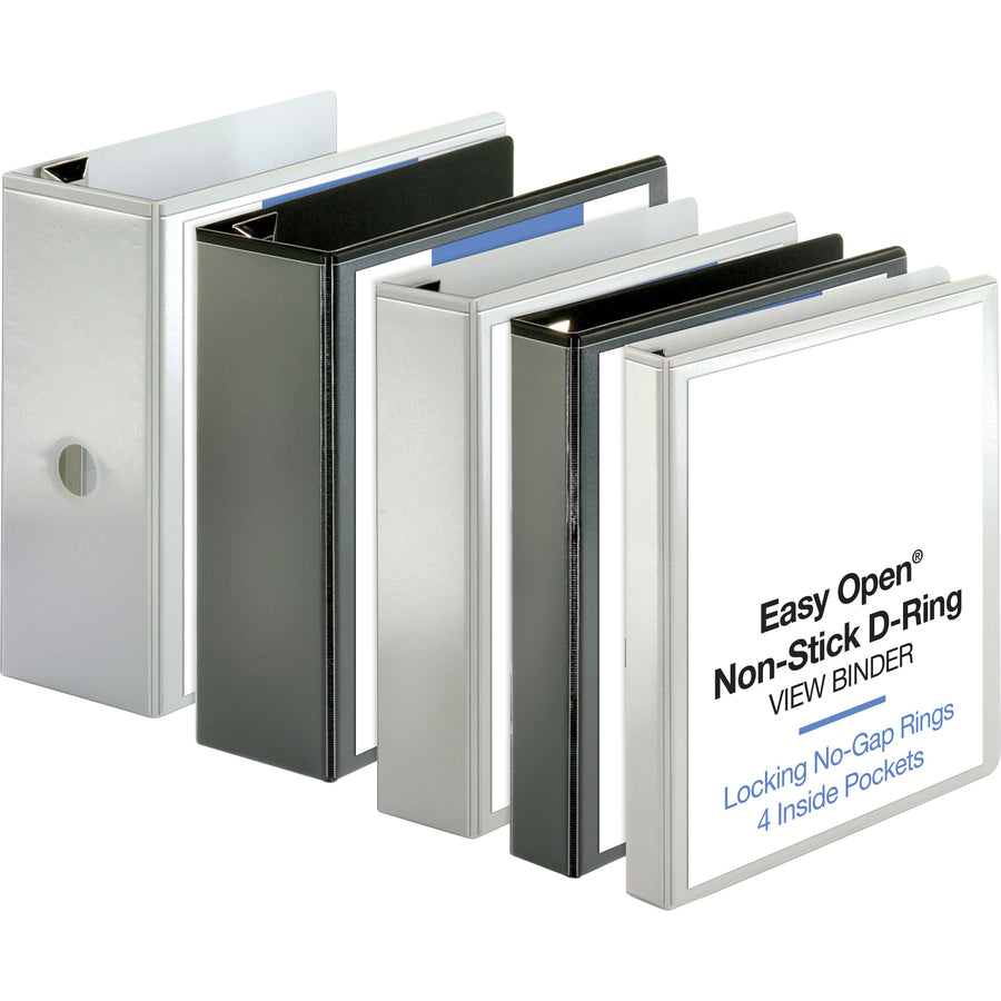 Business Source Locking D-Ring View Binder (26957)