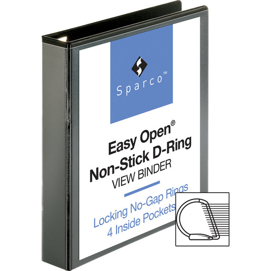 Business Source Locking D-Ring View Binder (26958)