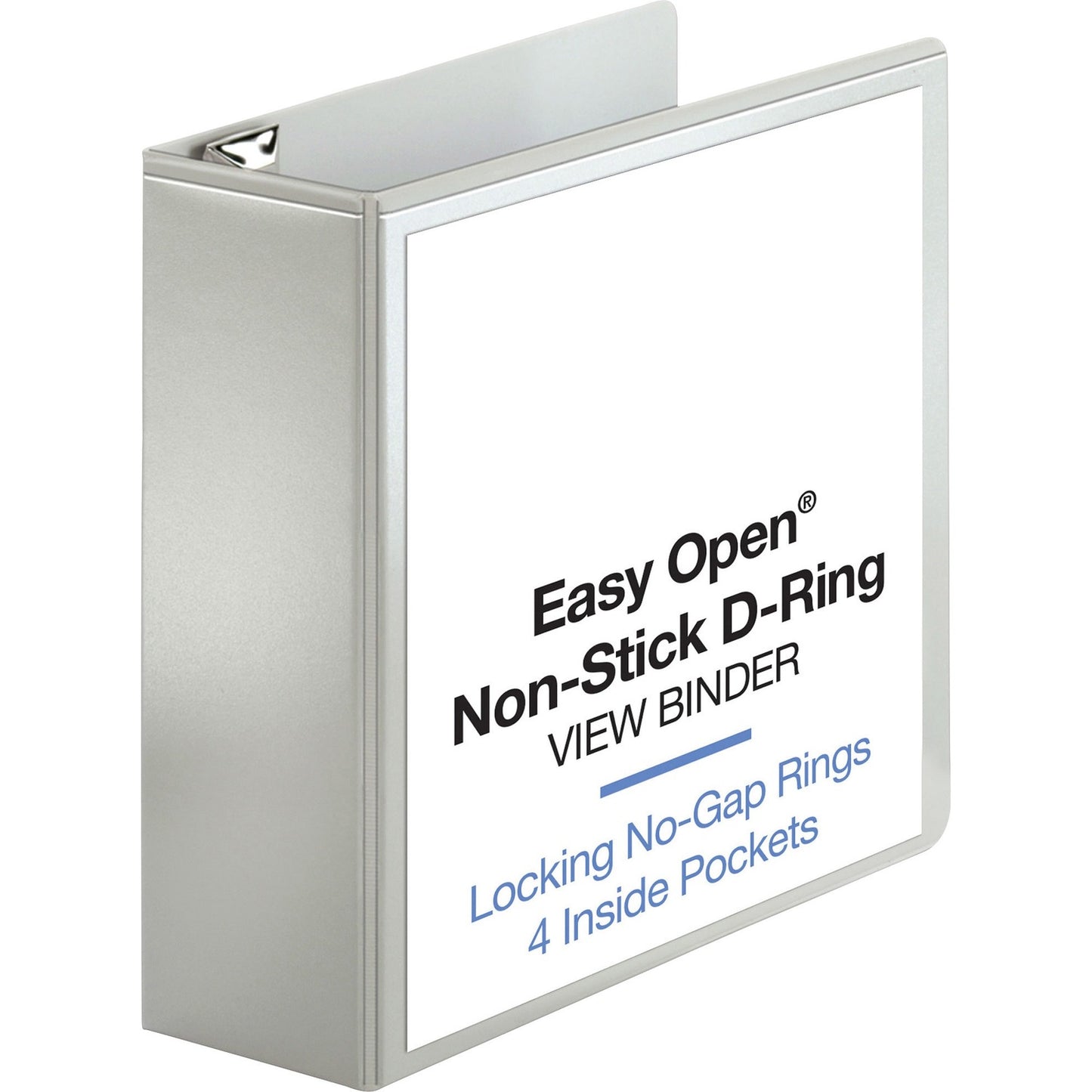 Business Source Locking D-Ring View Binder (26963)