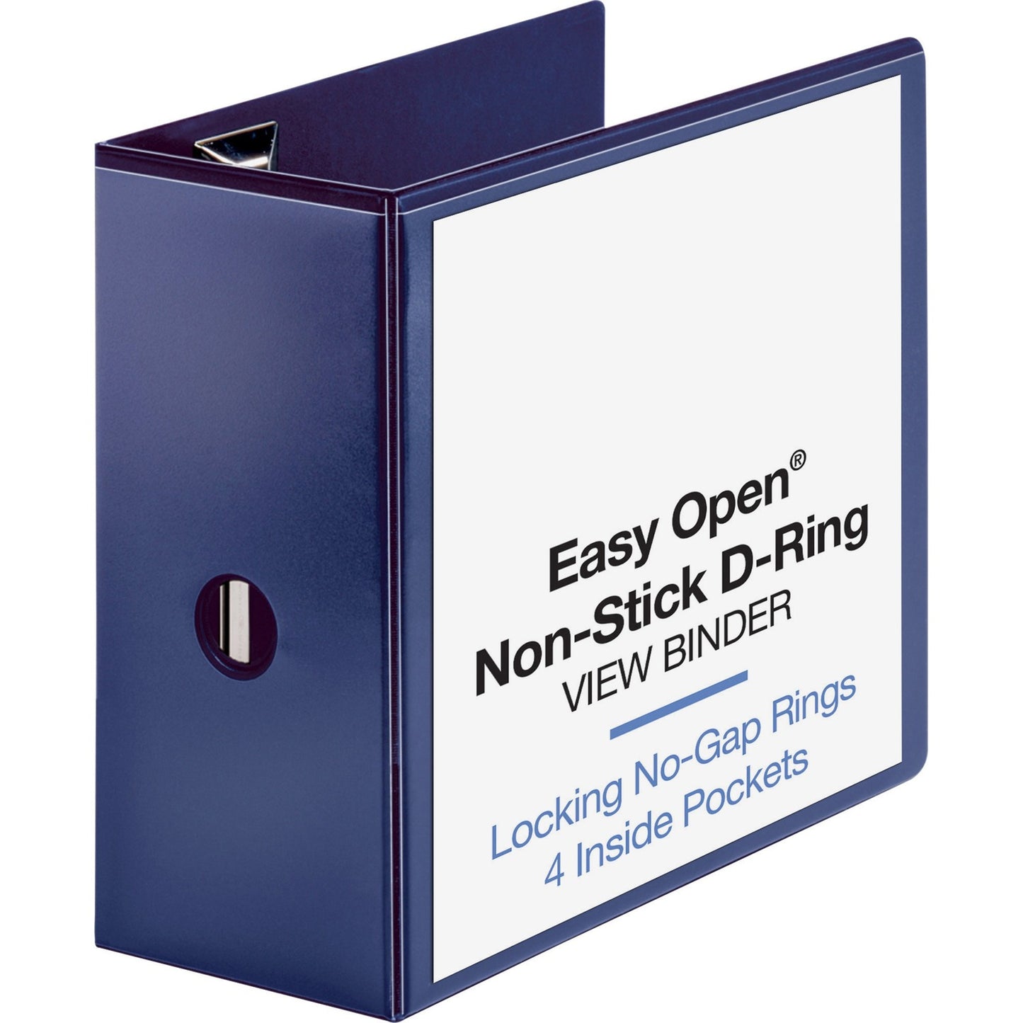 Business Source Navy D-ring Binder (26978)