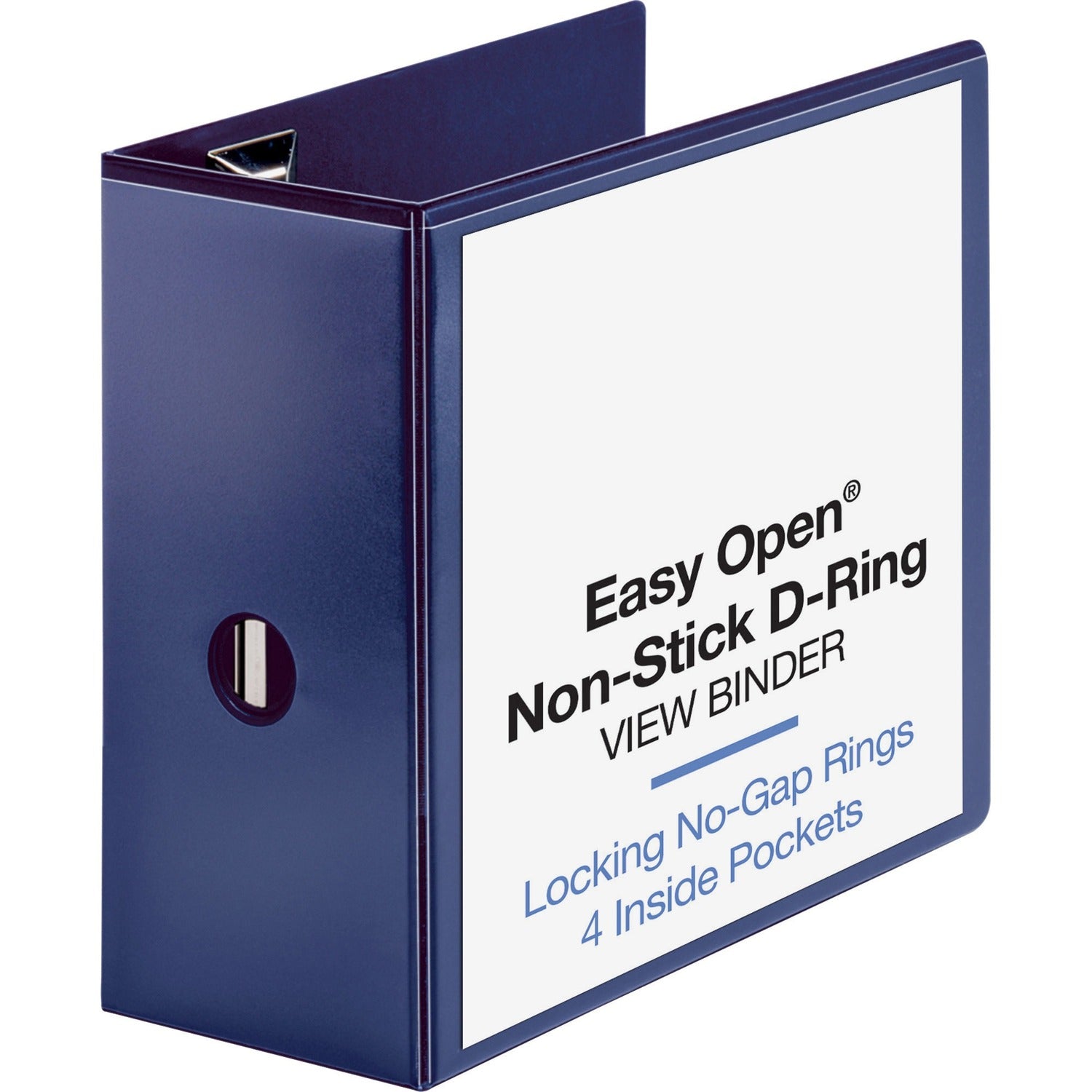 Business Source Navy D-ring Binder (26978)