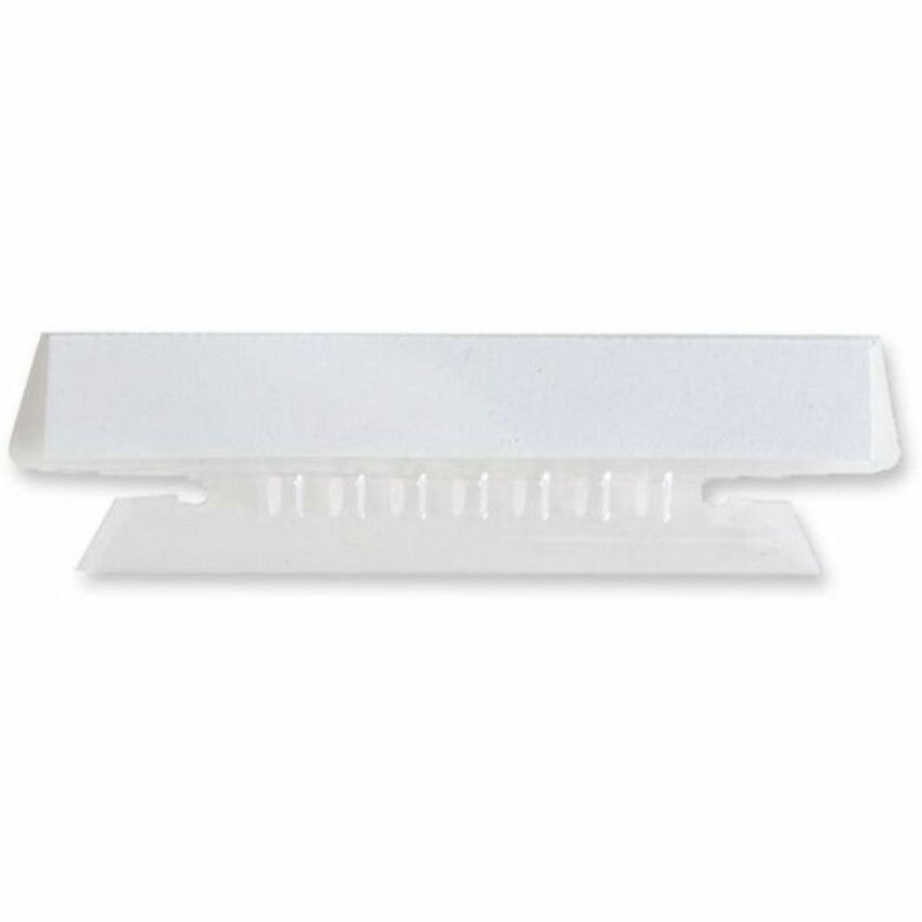 Business Source Plastic Clear Tabs (43T)