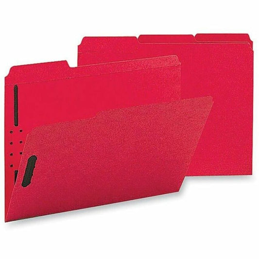 Business Source 1/3 Tab Cut Letter Recycled Fastener Folder (17269)