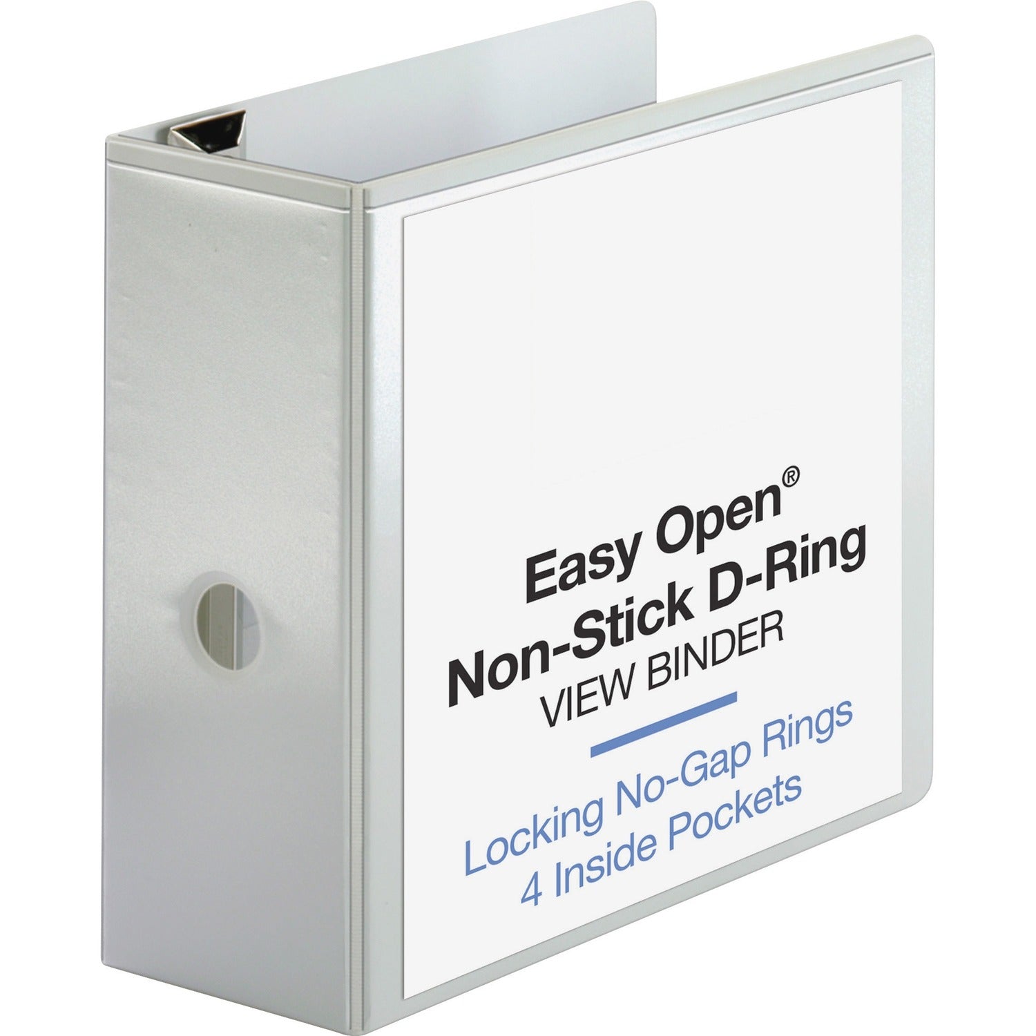 Business Source Locking D-Ring View Binder (26965)