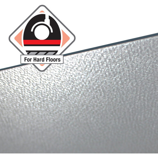  Enhanced Polymer Rectangular Chair Mat with Anti-Slip Backing for Hard Floors - 36" x 48" (ECO123648AEP)