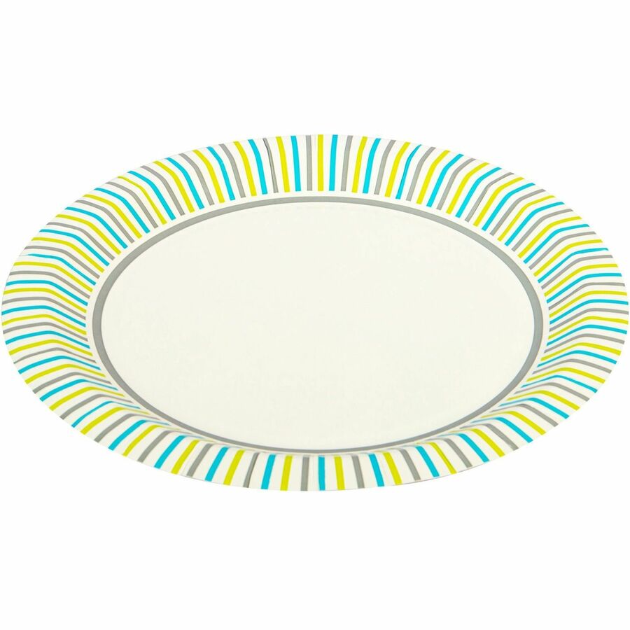 Genuine Joe 10" Printed Paper Plates (10319)
