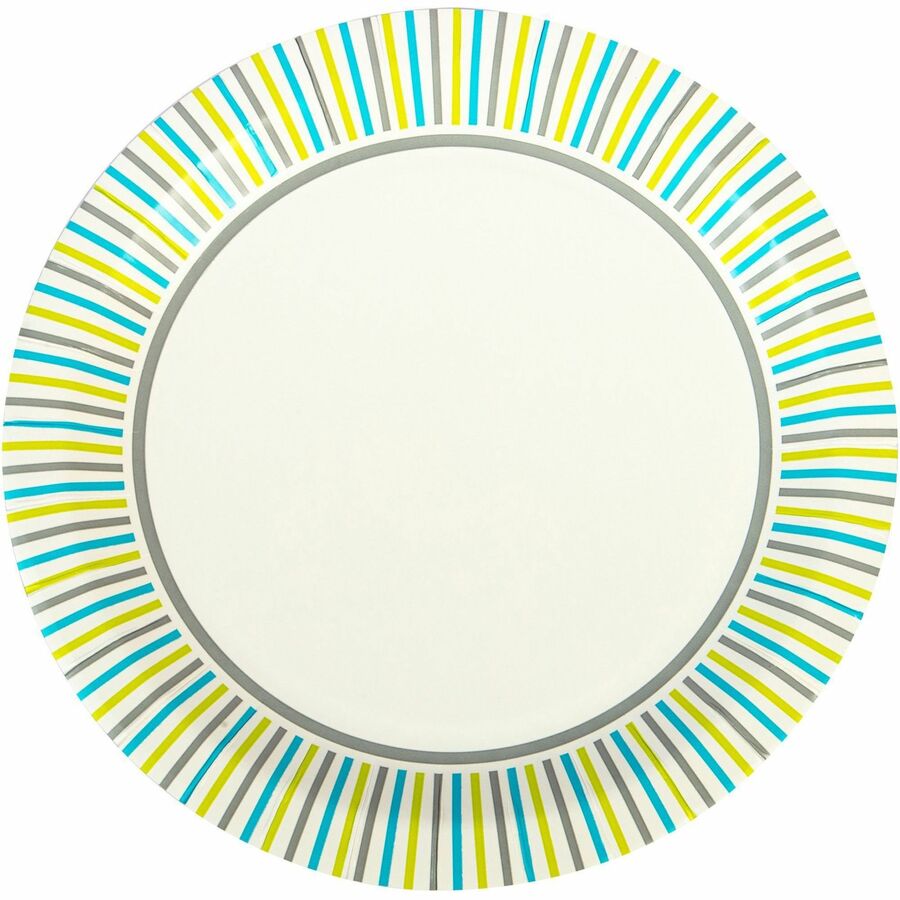 Genuine Joe 10" Printed Paper Plates (10319)