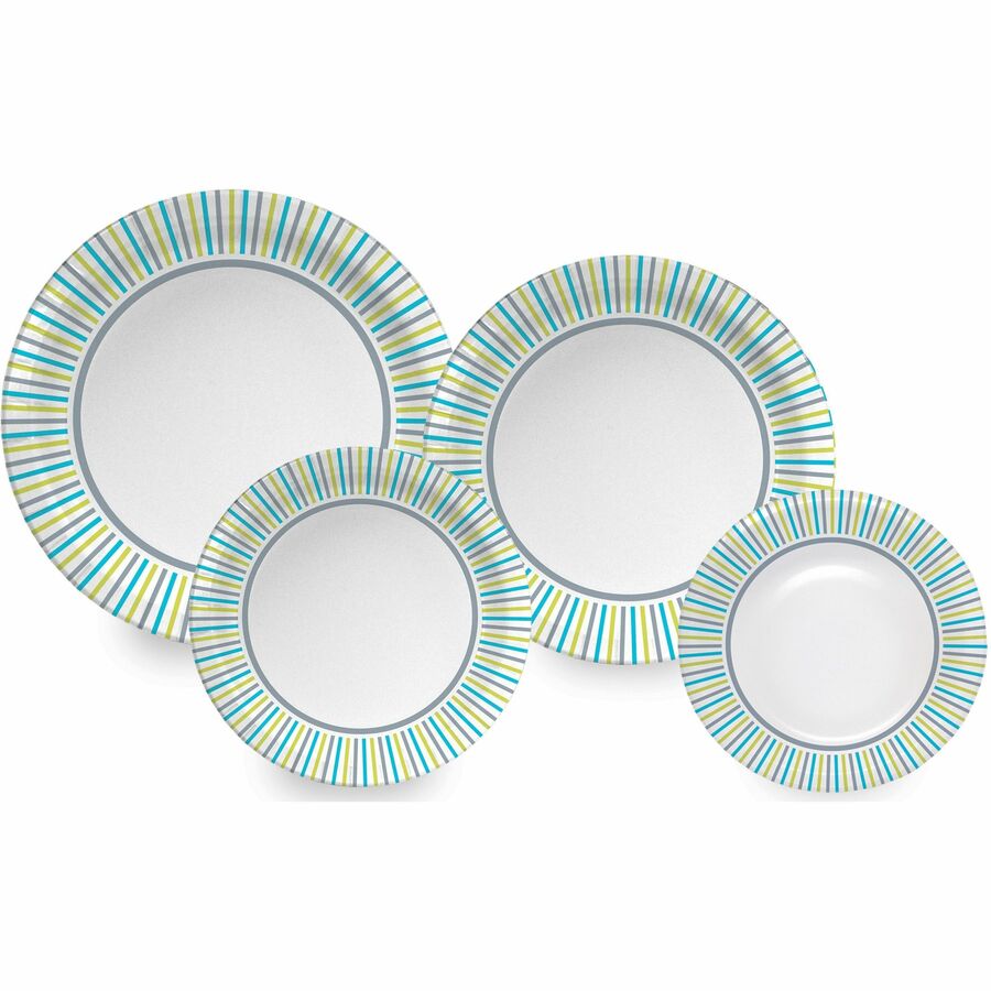 Genuine Joe 7" Printed Paper Plates (10321)