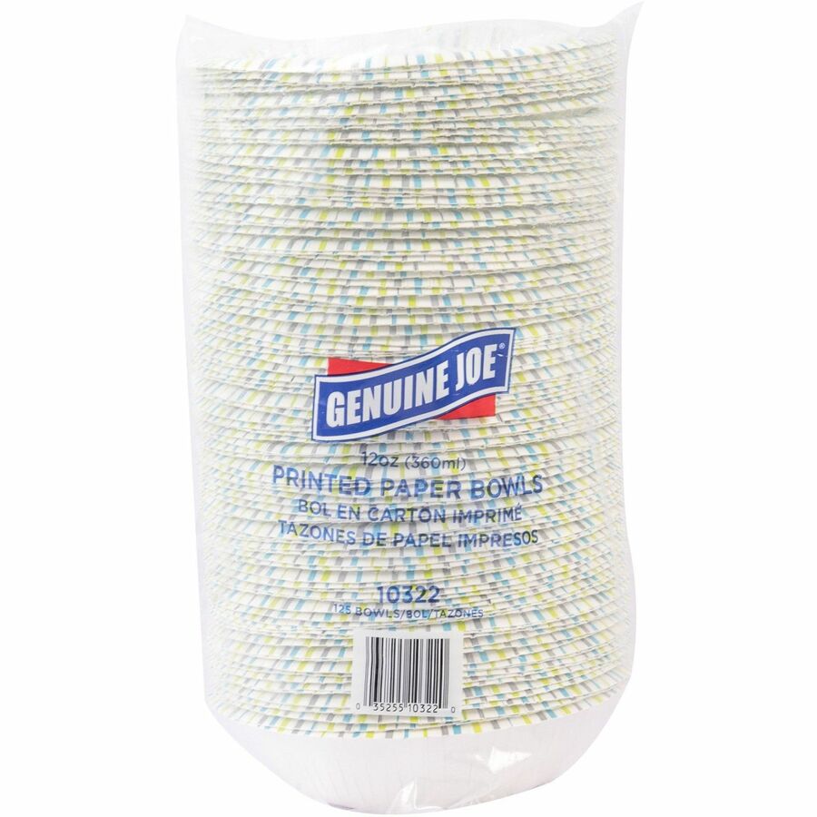 Genuine Joe 12 oz Paper Bowls (10322)