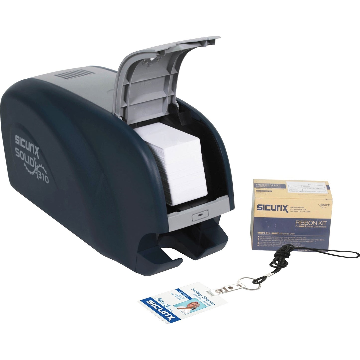 SICURIX 310 Single Sided Dye Sublimation/Thermal Transfer Printer - Card Print (38310)