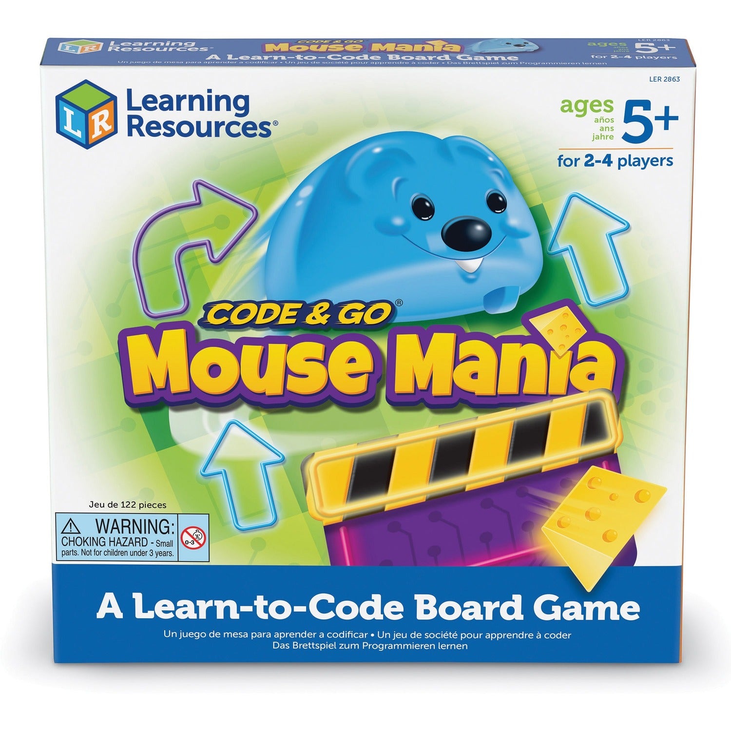 Learning Resources Code & Go Mouse Mania Board Game (LER2863)
