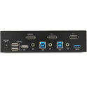 StarTech 2port Displayport Kvm Switch 4k 60hz Taa (SV231DPU34K)