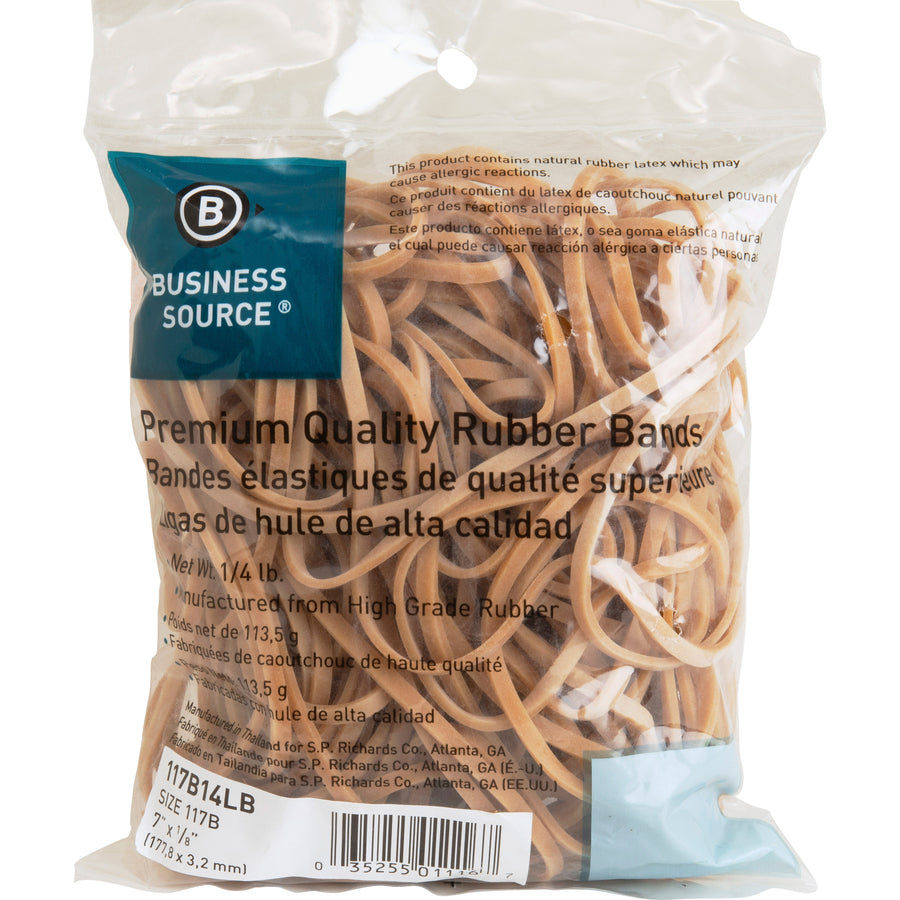 Business Source Rubber Bands (117B14LB)