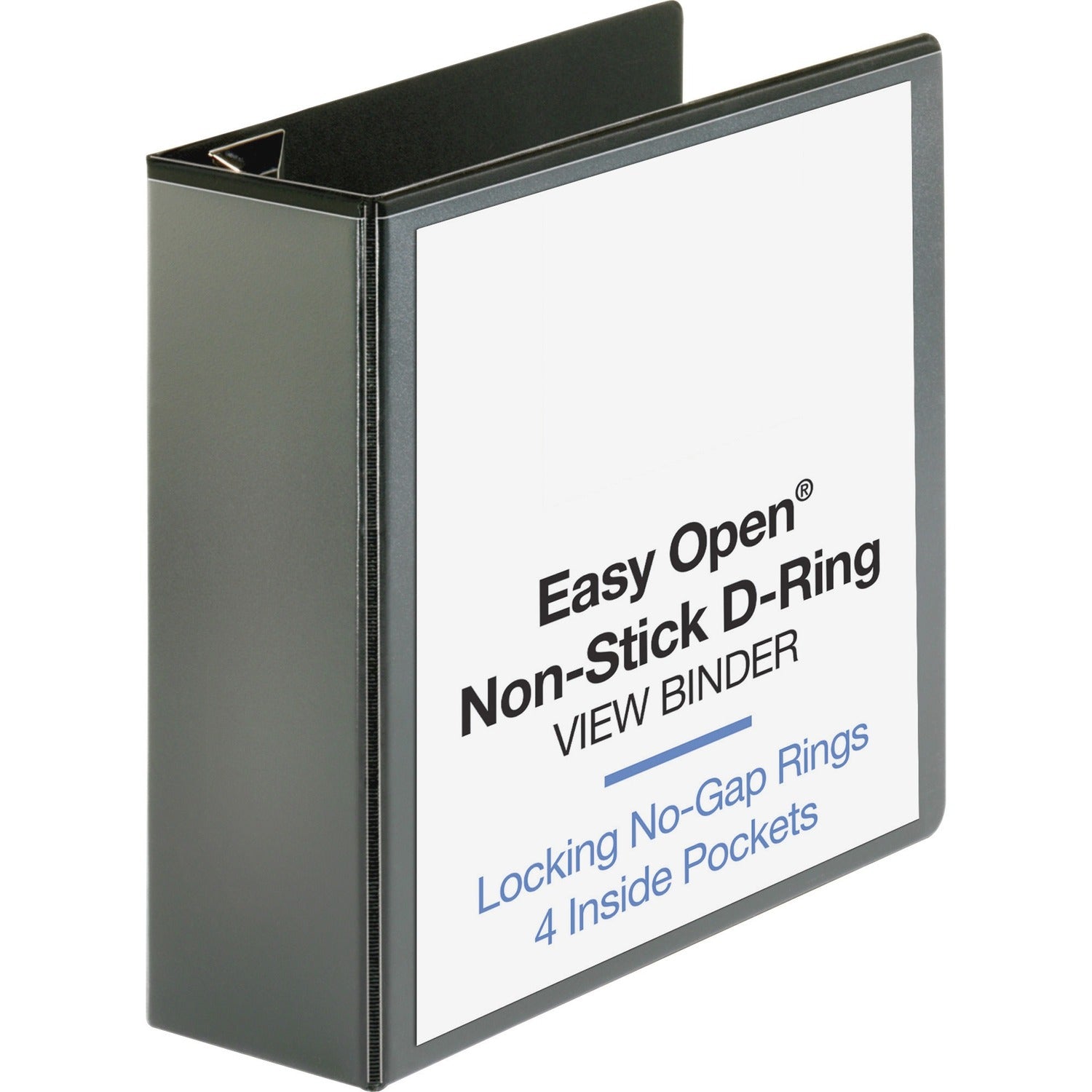 Business Source Locking D-Ring View Binder (26964)