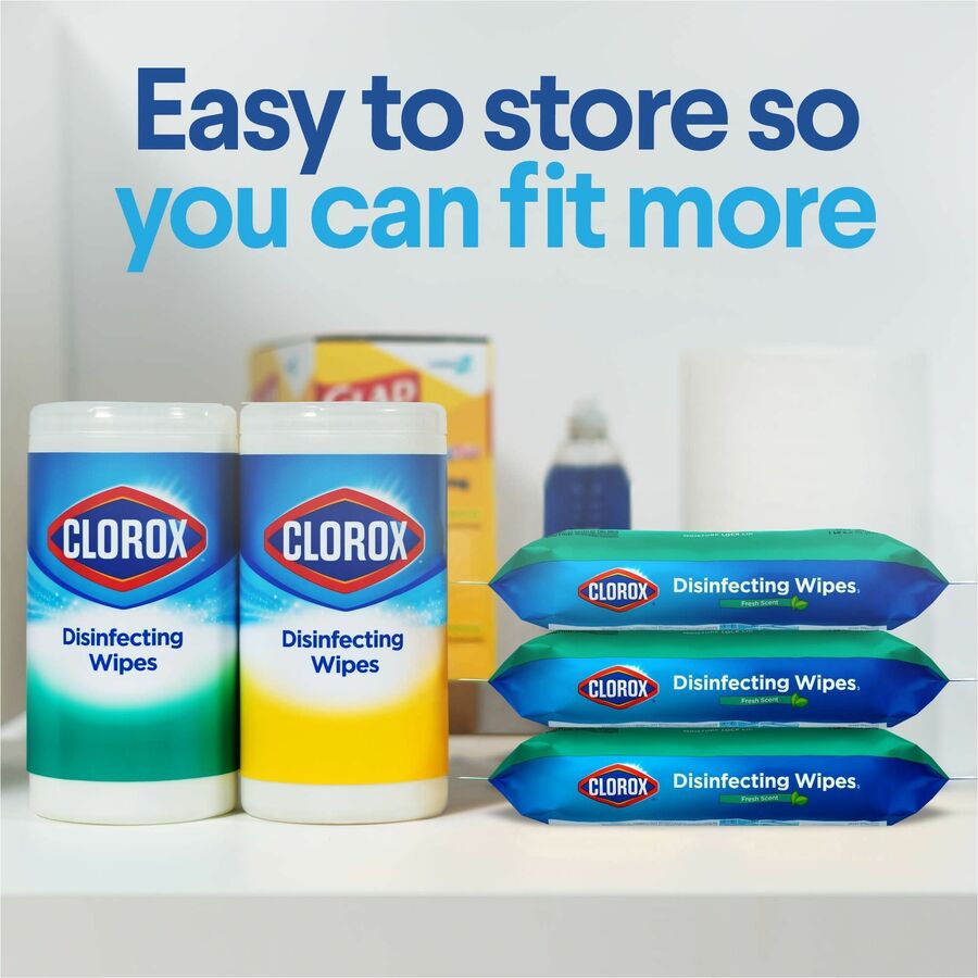Clorox Disinfecting Cleaning Wipes Value Pack - Bleach-free (31430CT)