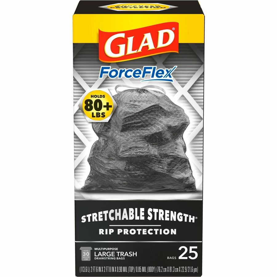 Glad ForceFlexPlus Large Drawstring Trash Bags (70359CT)