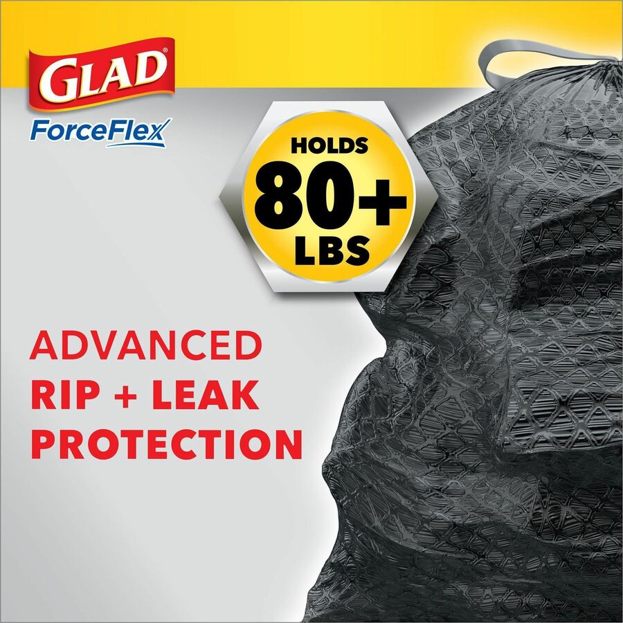 Glad ForceFlexPlus Large Drawstring Trash Bags (70359CT)