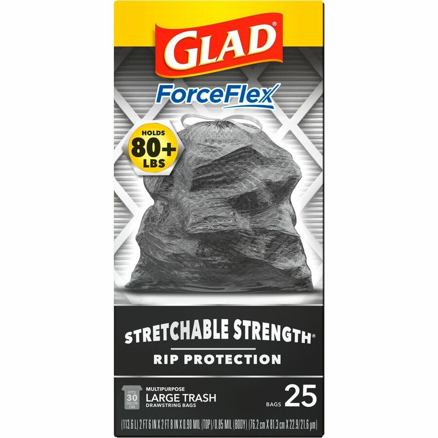 Glad ForceFlexPlus Large Drawstring Trash Bags (70359CT)