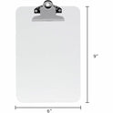 Business Source Plastic Clipboard (01858)