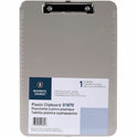 Business Source Transparent Plastic Clipboard (01870)