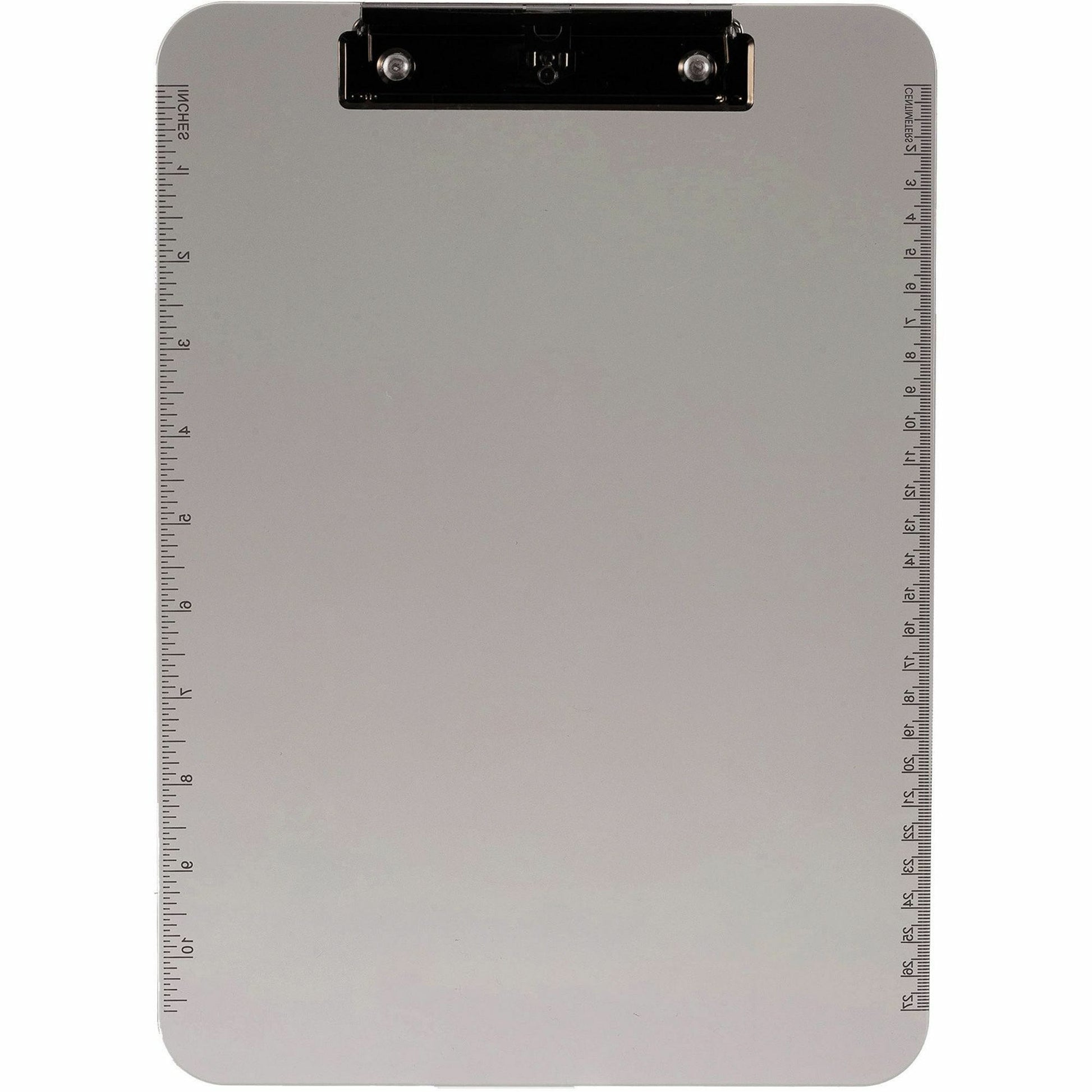 Business Source Transparent Plastic Clipboard (01870)
