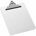 Business Source Spring Clip Plastic Clipboard (01860)