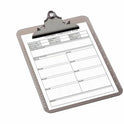 Business Source Spring Clip Plastic Clipboard (01861BX)