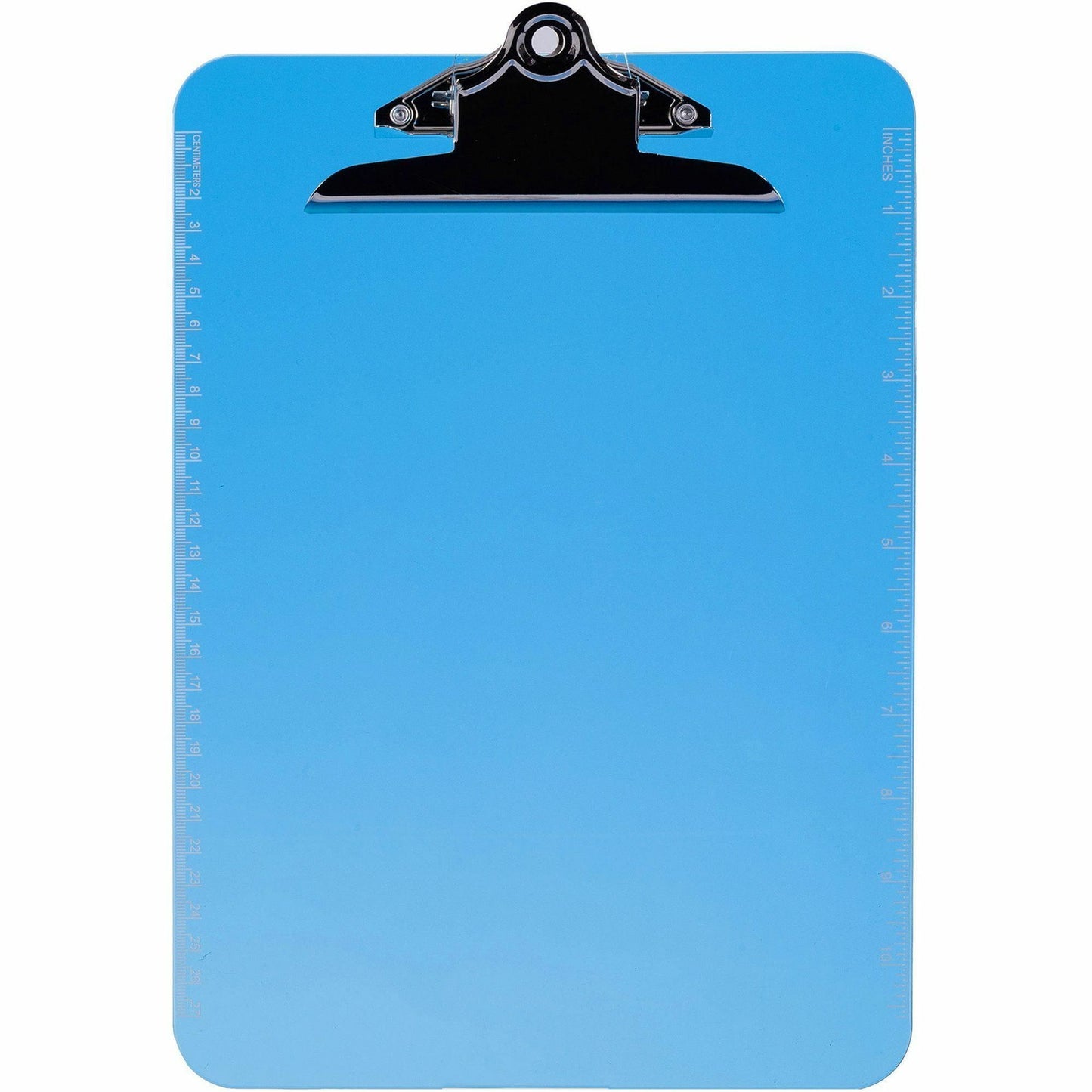 Business Source Spring Clip Plastic Clipboard (01863BX)