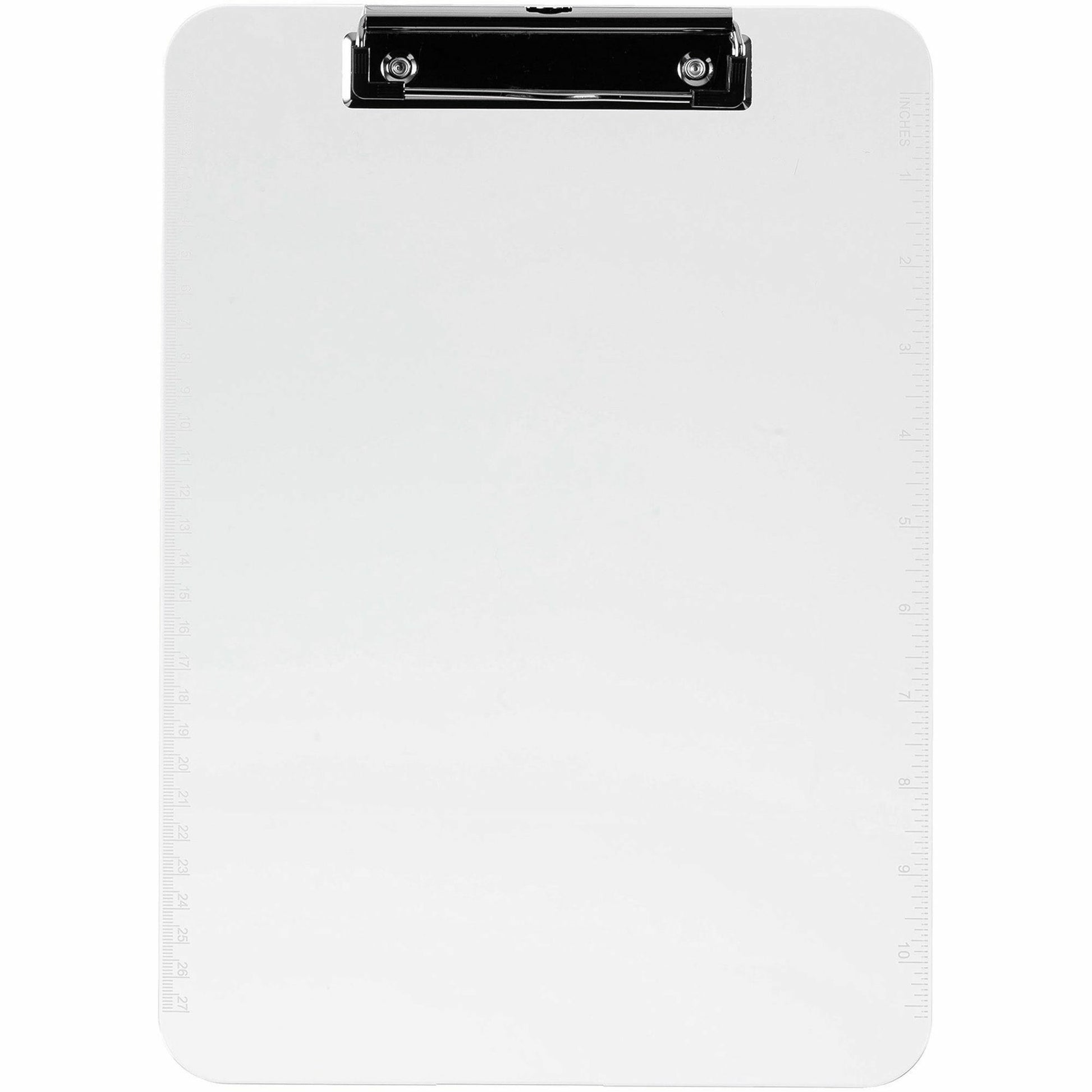 Business Source Flat Clip Clipboard (01869BD)