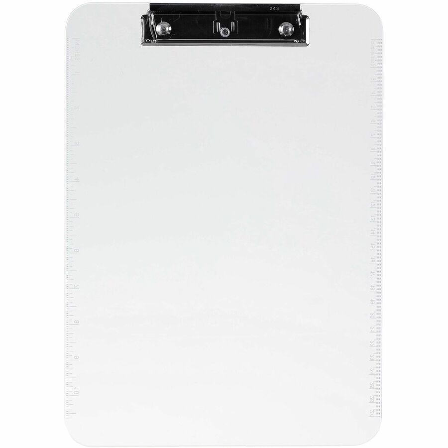 Business Source Flat Clip Clipboard (01869BD)