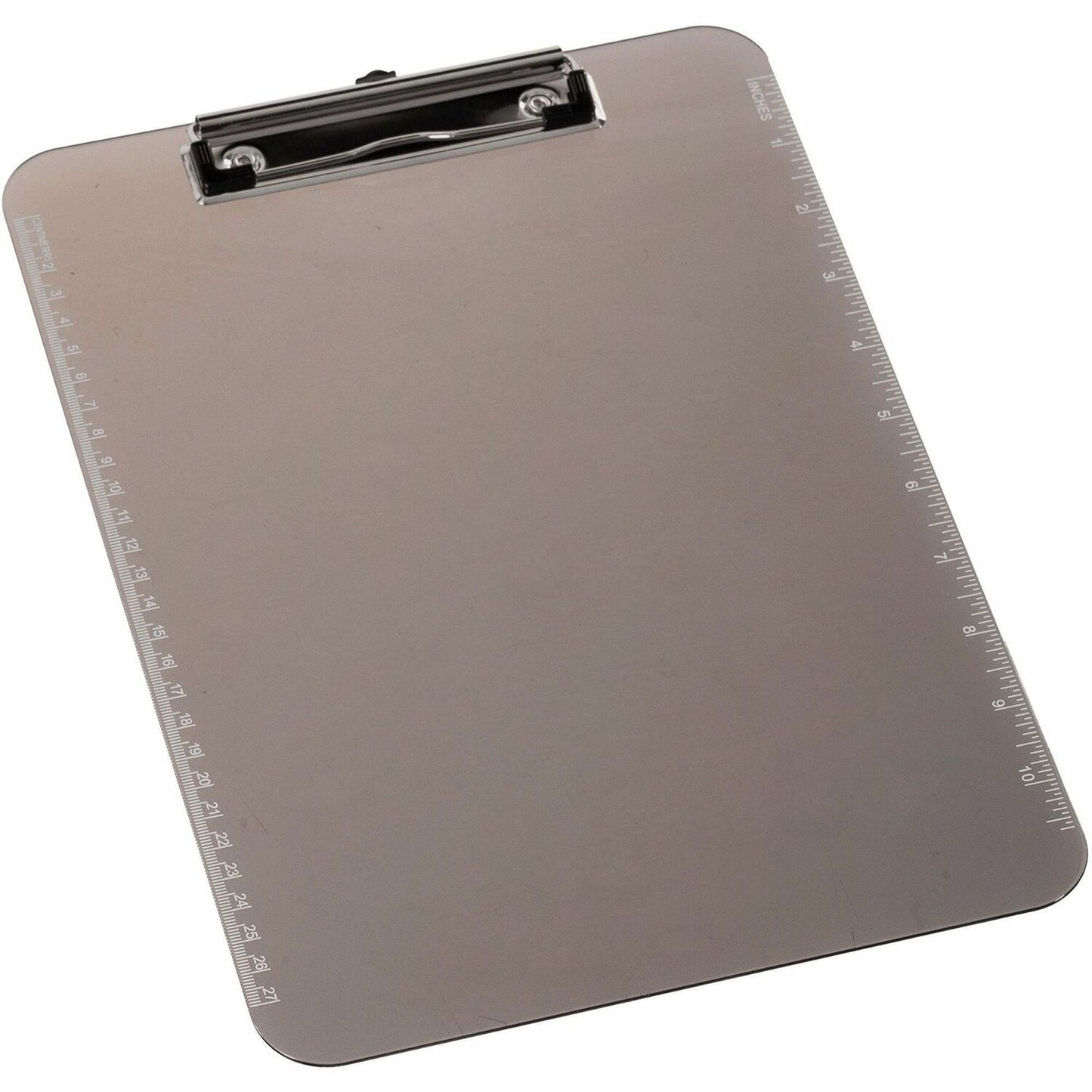 Business Source Flat Clip Plastic Clipboard (01870BD)