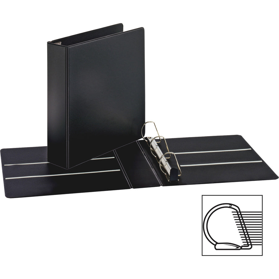 Business Source EasyOpen Locking Slant-D Ring Binders (26967)