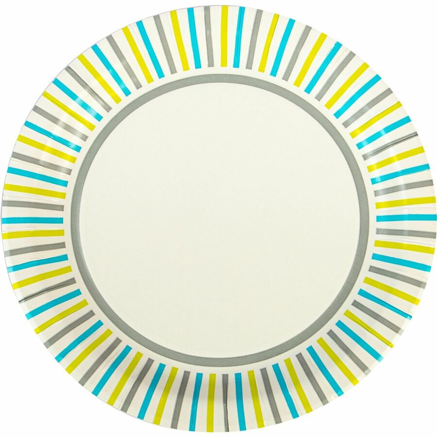 Genuine Joe 7" Printed Paper Plates (10321CT)