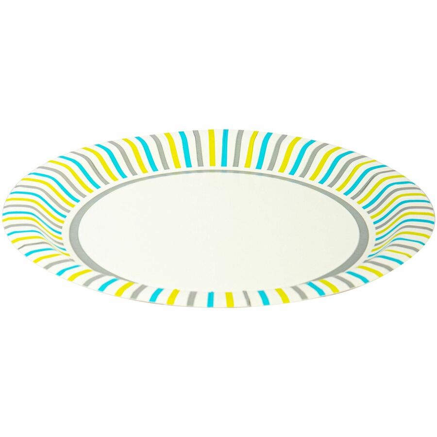 Genuine Joe 7" Printed Paper Plates (10321CT)