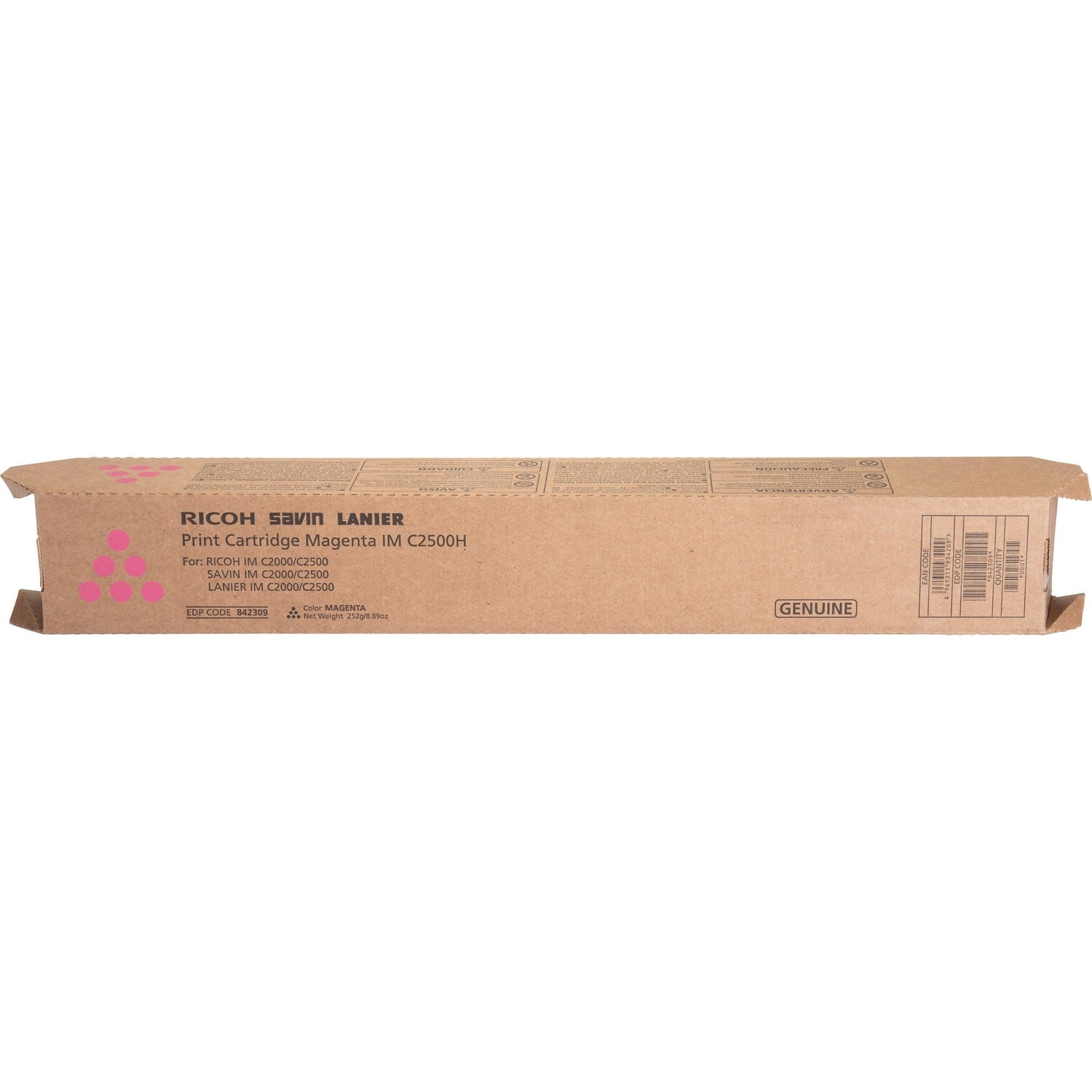 Ricoh Original Laser Toner Cartridge - Magenta - 1 Each (842309)