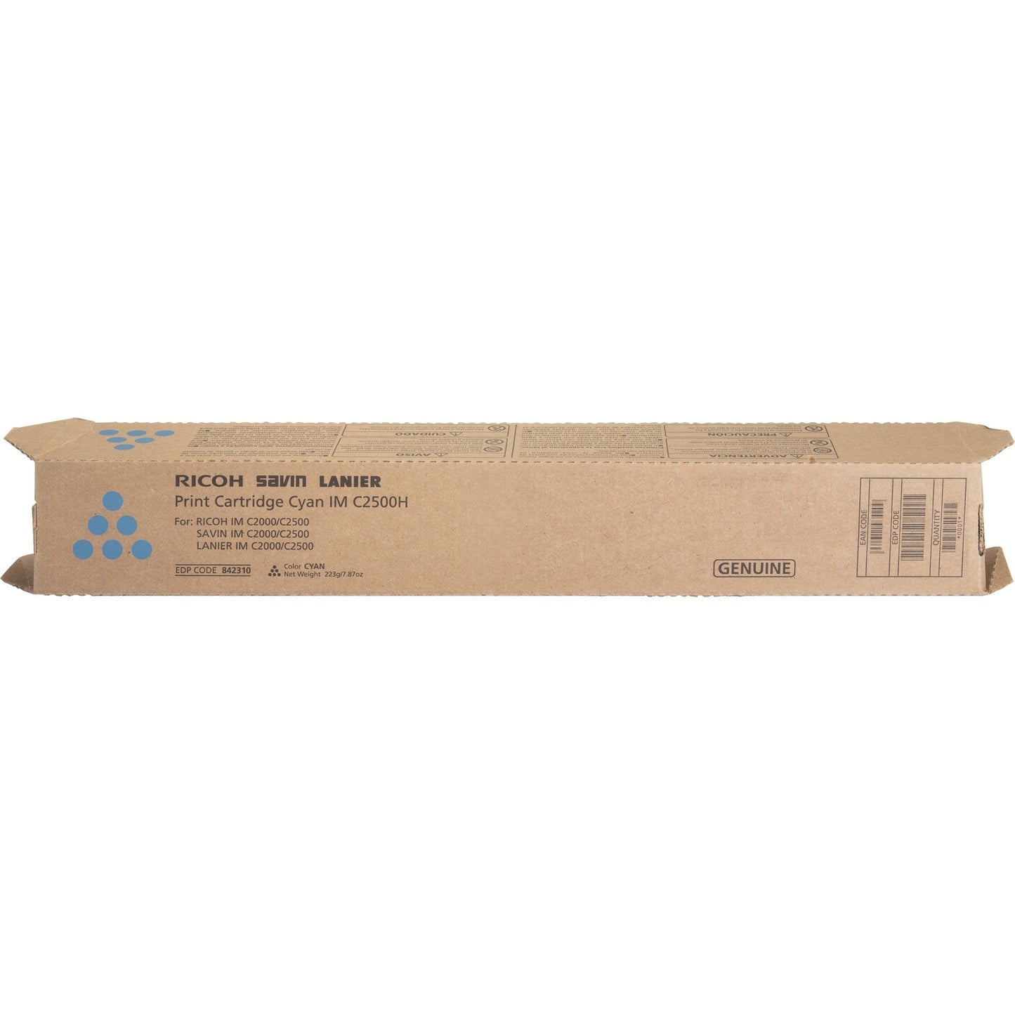 Ricoh Original Laser Toner Cartridge - Cyan - 1 Each (842310)