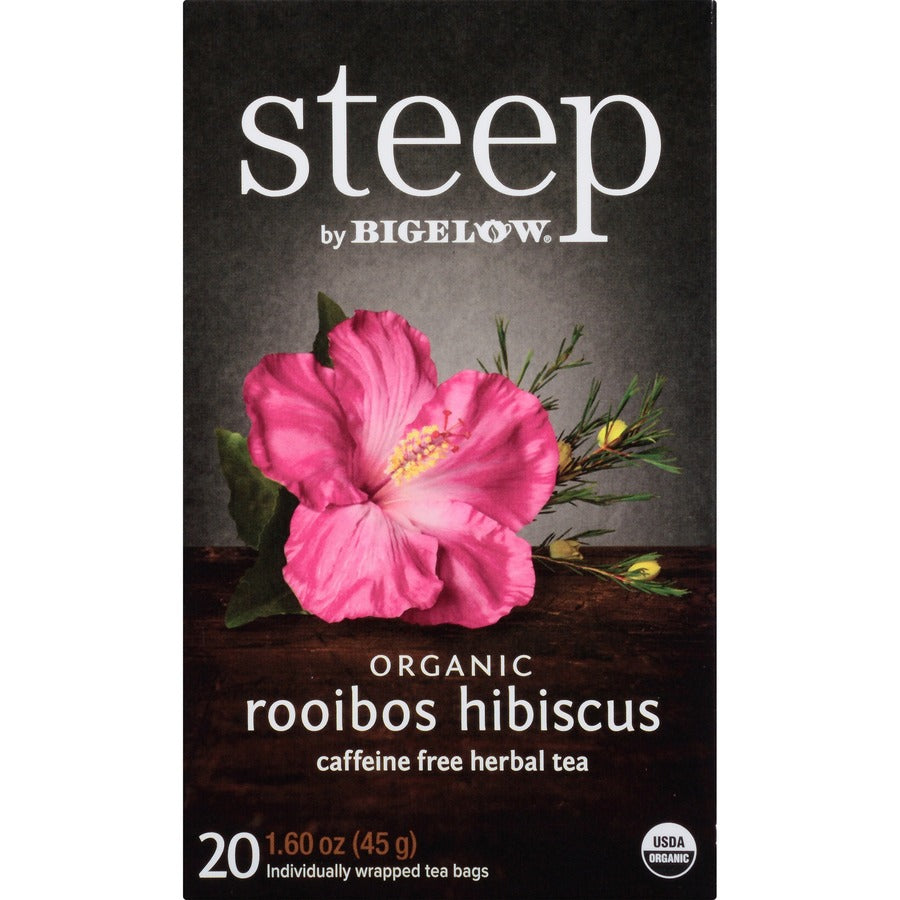 Bigelow Rooibos Hibiscus Herbal Tea Bag (17713)