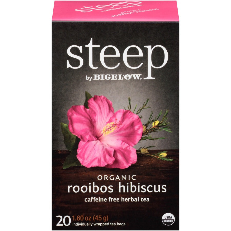 Bigelow Rooibos Hibiscus Herbal Tea Bag (17713)