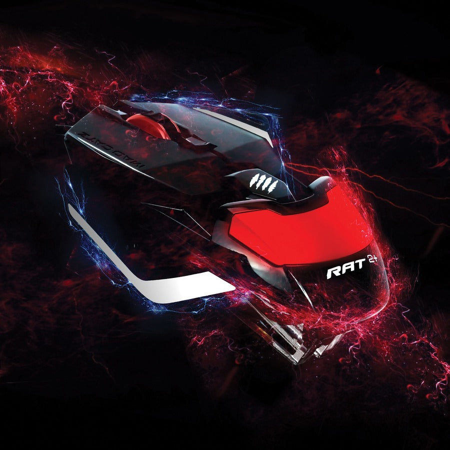 Mad Catz The Authentic R.A.T. 2+ Optical Gaming Mouse (MR02MCAMBL00)