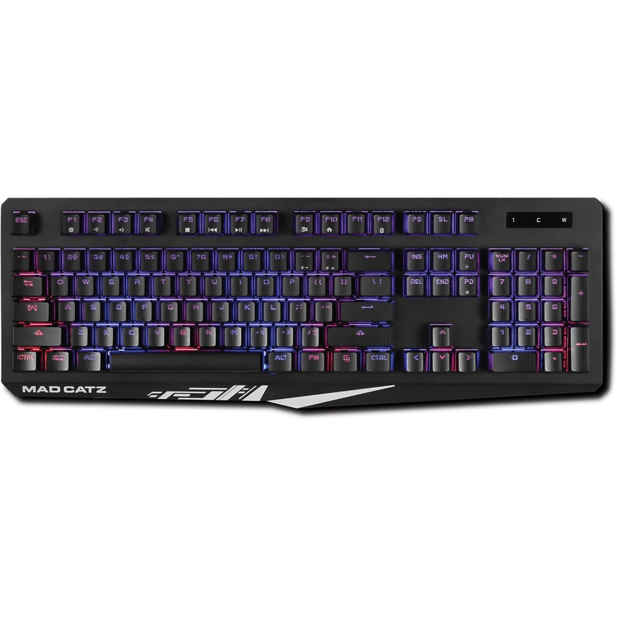 Mad Catz The Authentic S.T.R.I.K.E. 2 Membrane Gaming Keyboard - Black (KS13MRUSBL00)