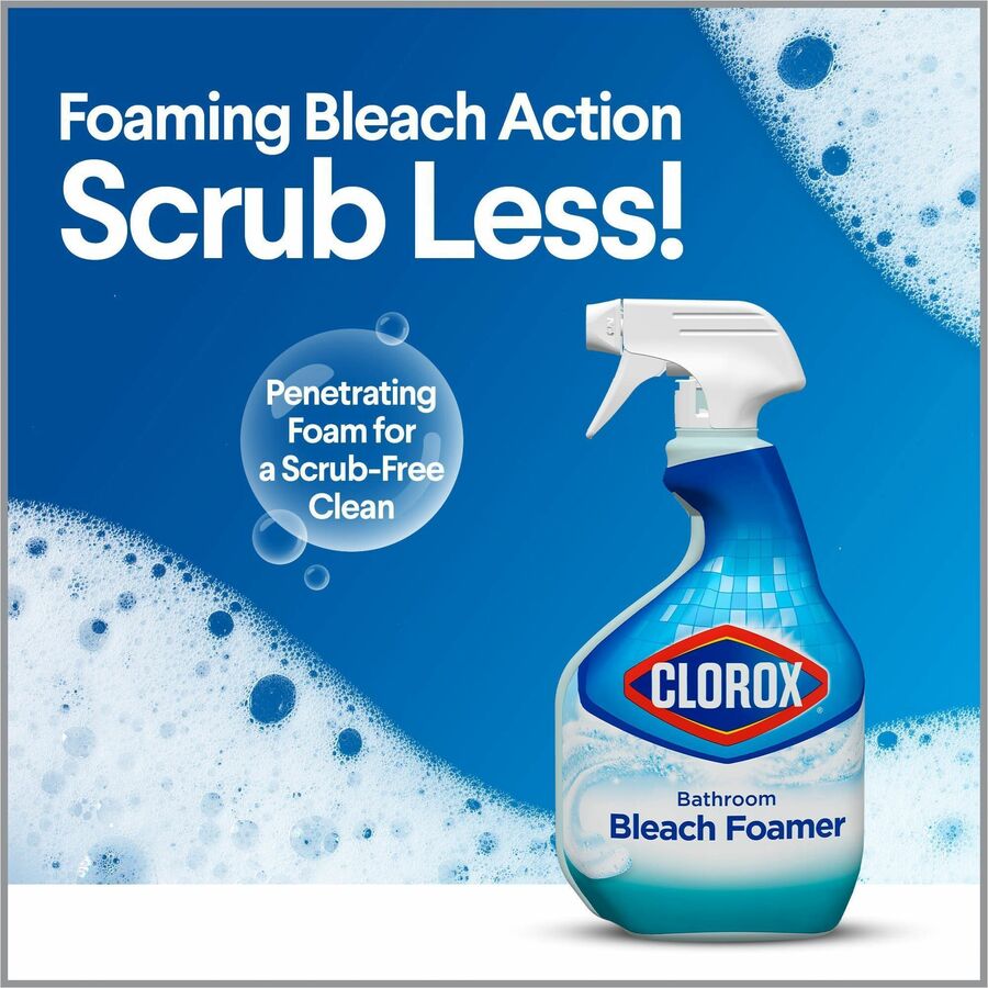 Clorox Disinfecting Bathroom Foamer with Bleach (30614)
