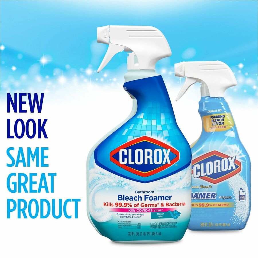 Clorox Disinfecting Bathroom Foamer with Bleach (30614)