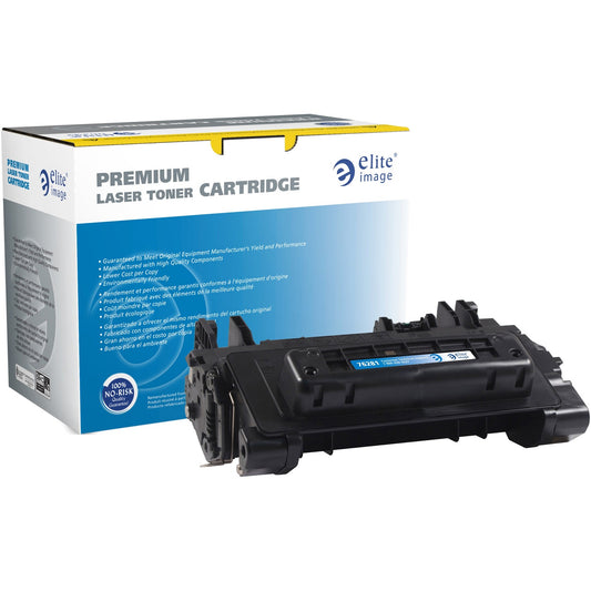 Elite Image Remanufactured Extended Yield Laser Toner Cartridge - Alternative for HP 81A (CF281A) - Black - 1 Each (76281)