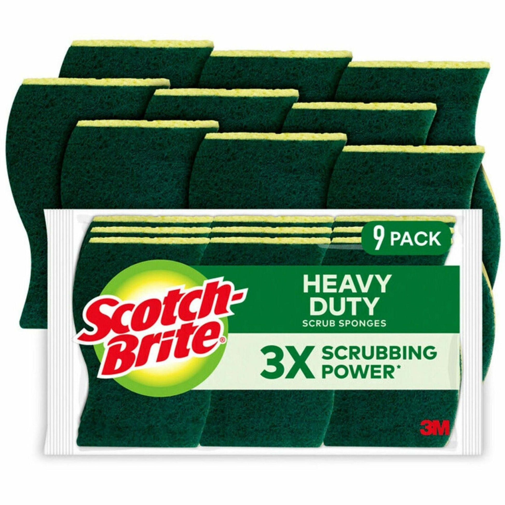 Scotch-Brite Heavy-Duty Scrub Sponges (4295)