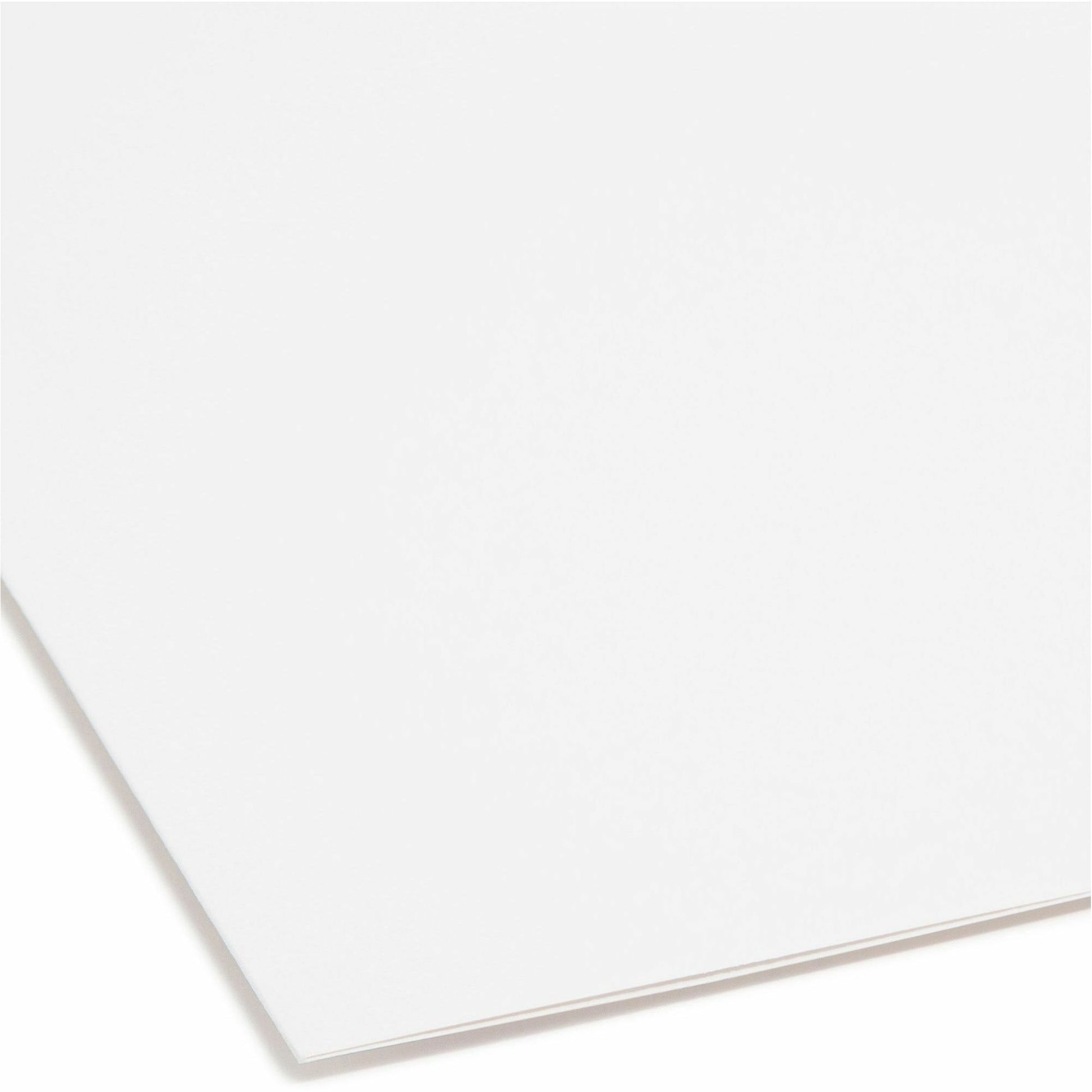 Smead 1/3 Tab Cut Letter Recycled Fastener Folder (12840)