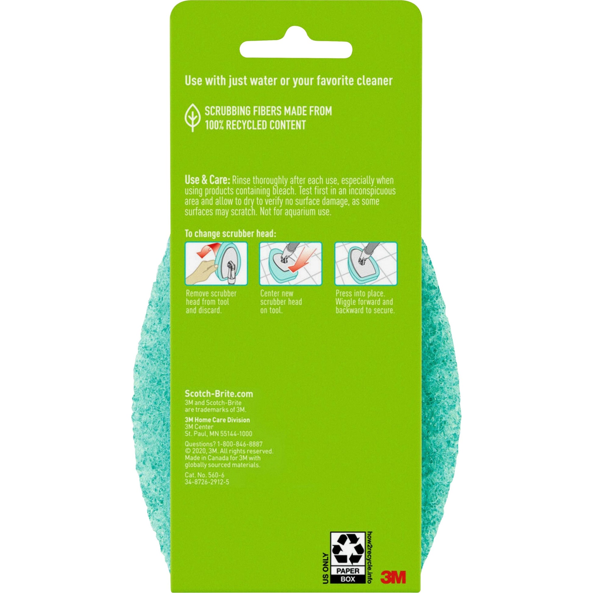 Scotch-Brite Bath Scrubber Refills (560RCT)