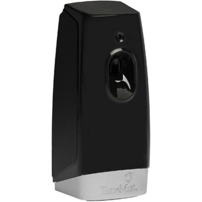 TimeMist Settings Metered Air Freshener Dispenser, 3.5" x 3.5" x 8.25", Black, 6/Carton (1047811)