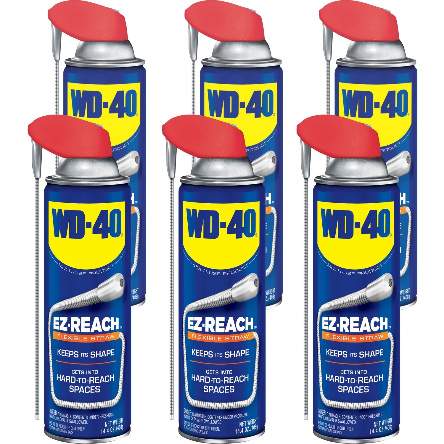 WD-40 EZ Reach Flexible Straw Lubricant (49019CT)